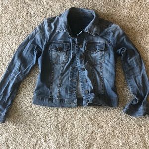 Size M Kut from the Kloth Helena Jean jacket. GUC